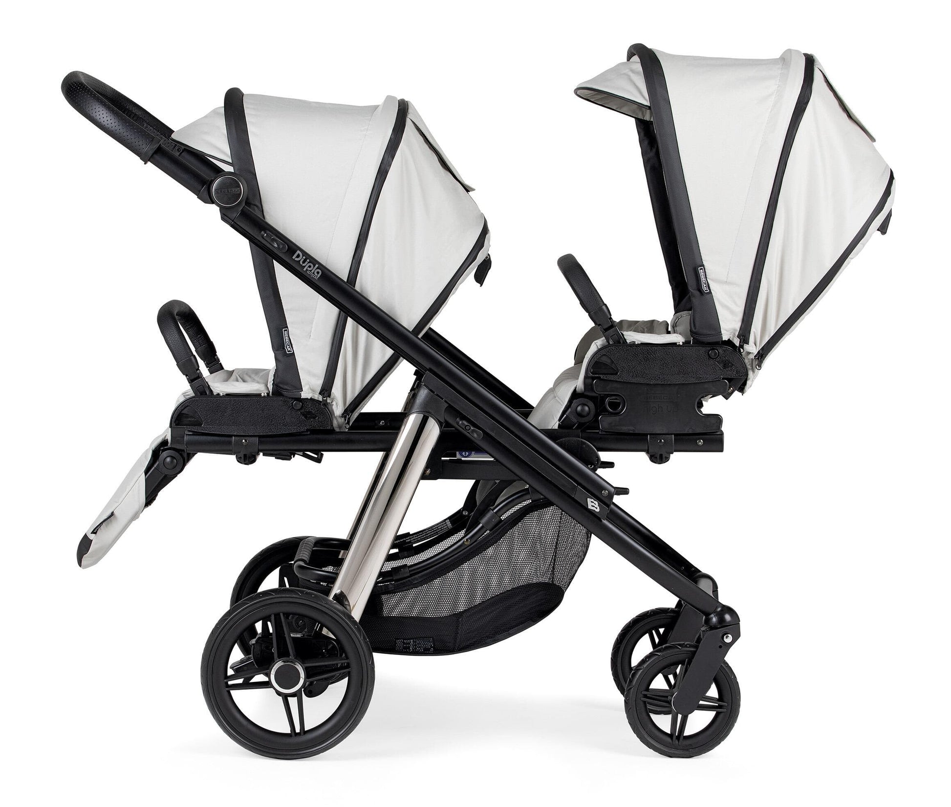 Bebecar Dupla Double Compact Stroller - Grey  Bebecar   