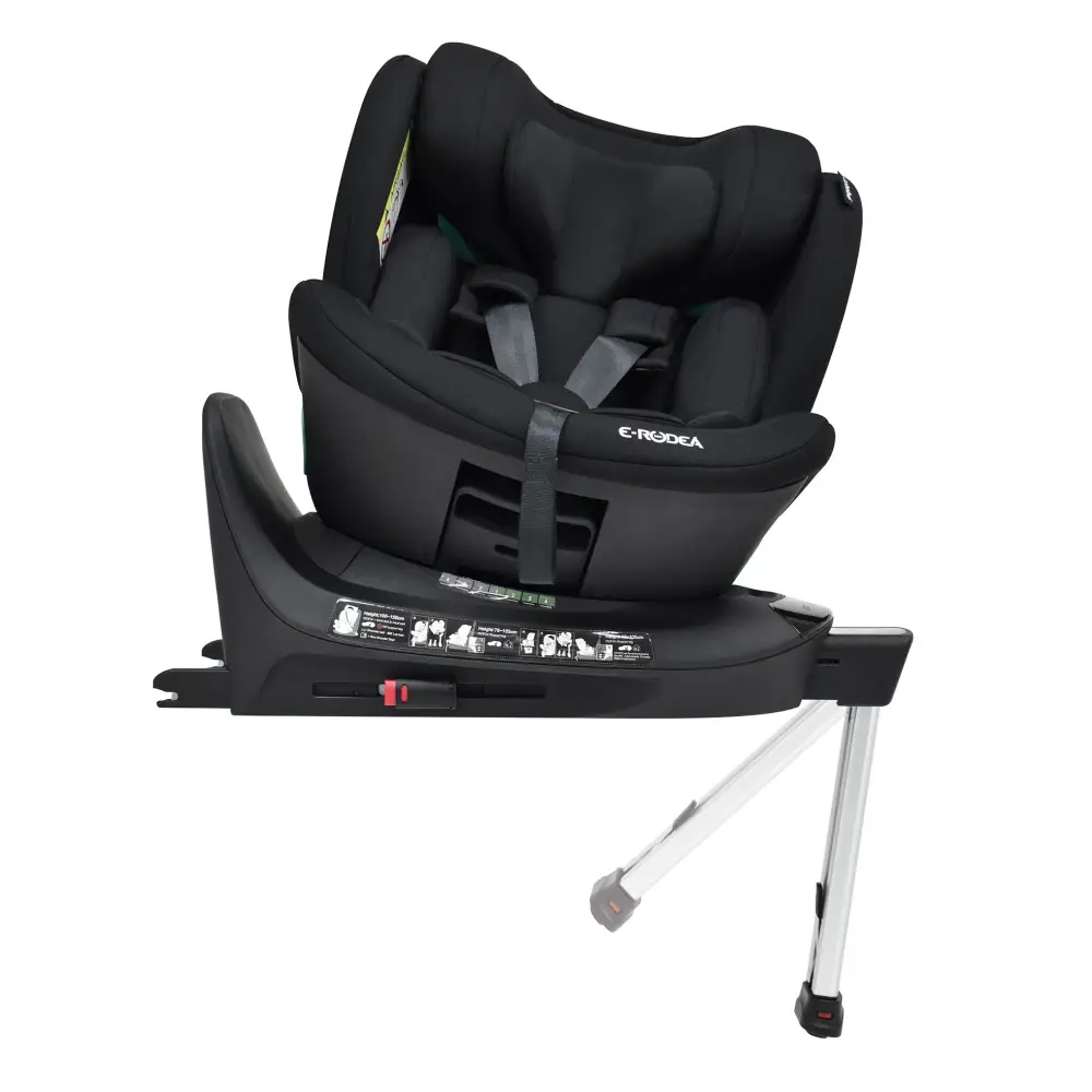 Bebecar E-Rodea Spin Car Seat 40cm-150cm -Black Bebecar