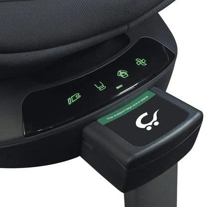 Bebecar E-Rodea Spin Car Seat 40cm-150cm -Black Bebecar