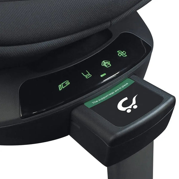Bebecar E-Rodea Spin Car Seat 40cm-150cm -Black Bebecar