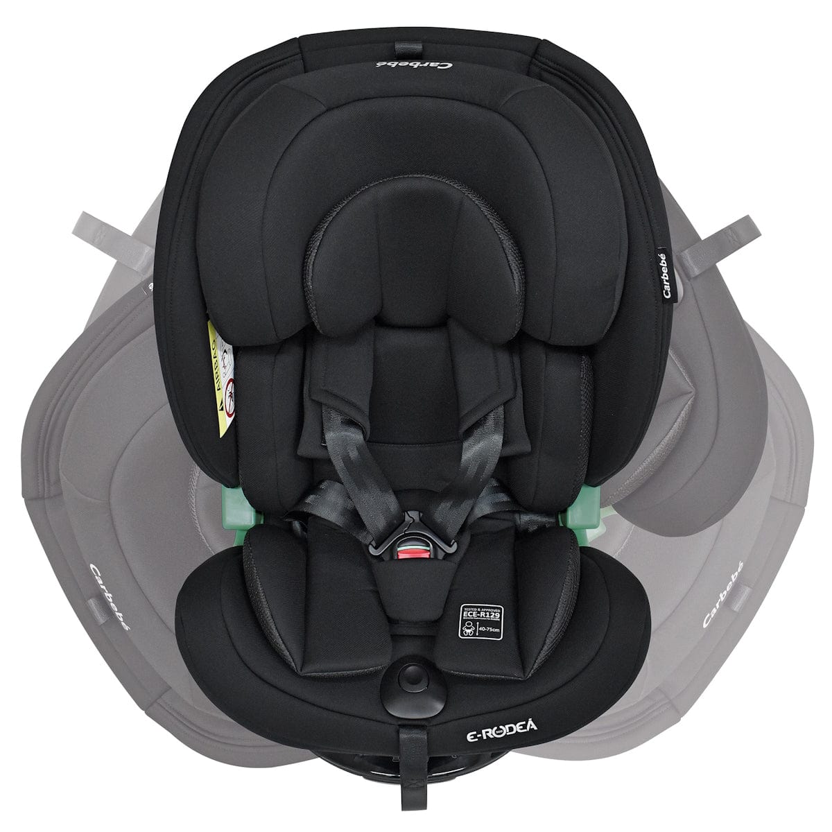 Bebecar E-Rodea Spin Car Seat 40cm-150cm -Black Bebecar