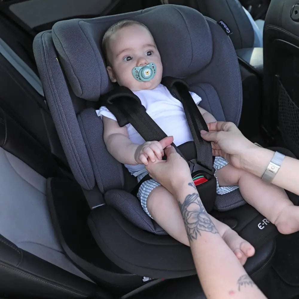 Bebecar E-Rodea Spin Car Seat 40cm-150cm - Grey Bebecar