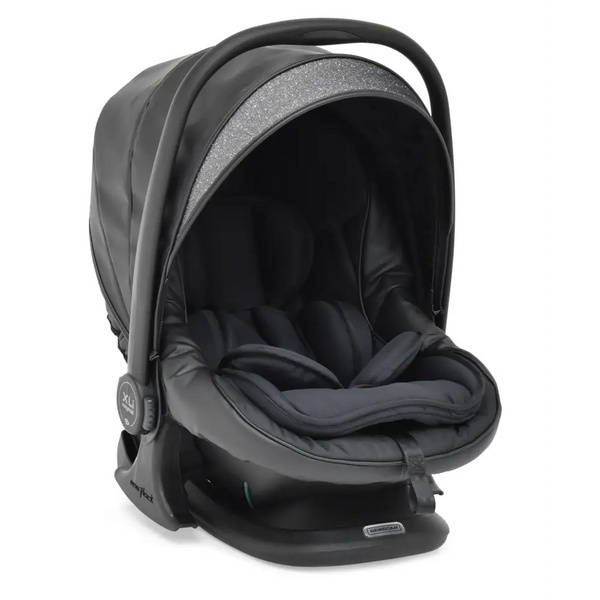 Bebecar Face Privé Black Sparkle 3-in-1 Travel System – Special Edition 2026 - Free Matching Changing Bag