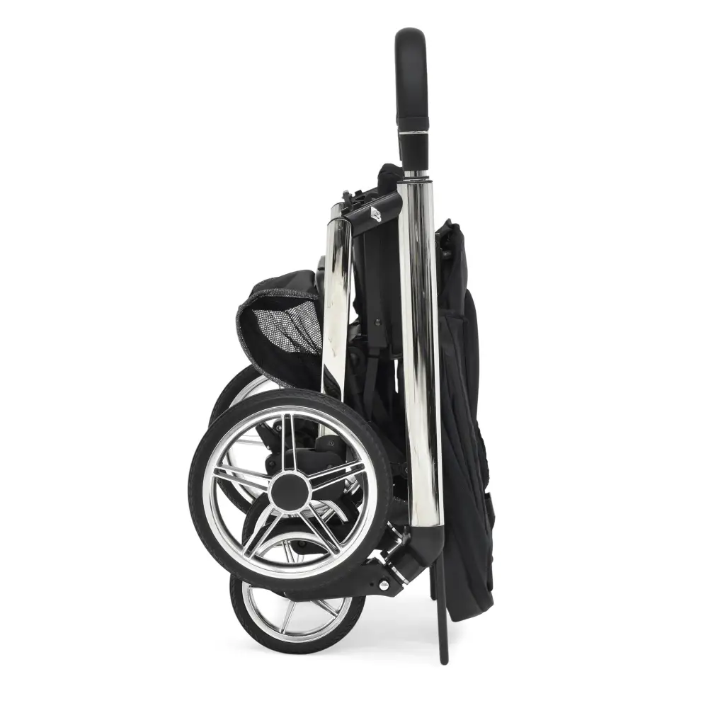 Bebecar Face Privé Black Sparkle 3-in-1 Travel System – Special Edition 2026 - Free Matching Changing Bag