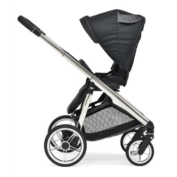 Bebecar Face Privé Black Sparkle 3-in-1 Travel System – Special Edition 2026 - Free Matching Changing Bag