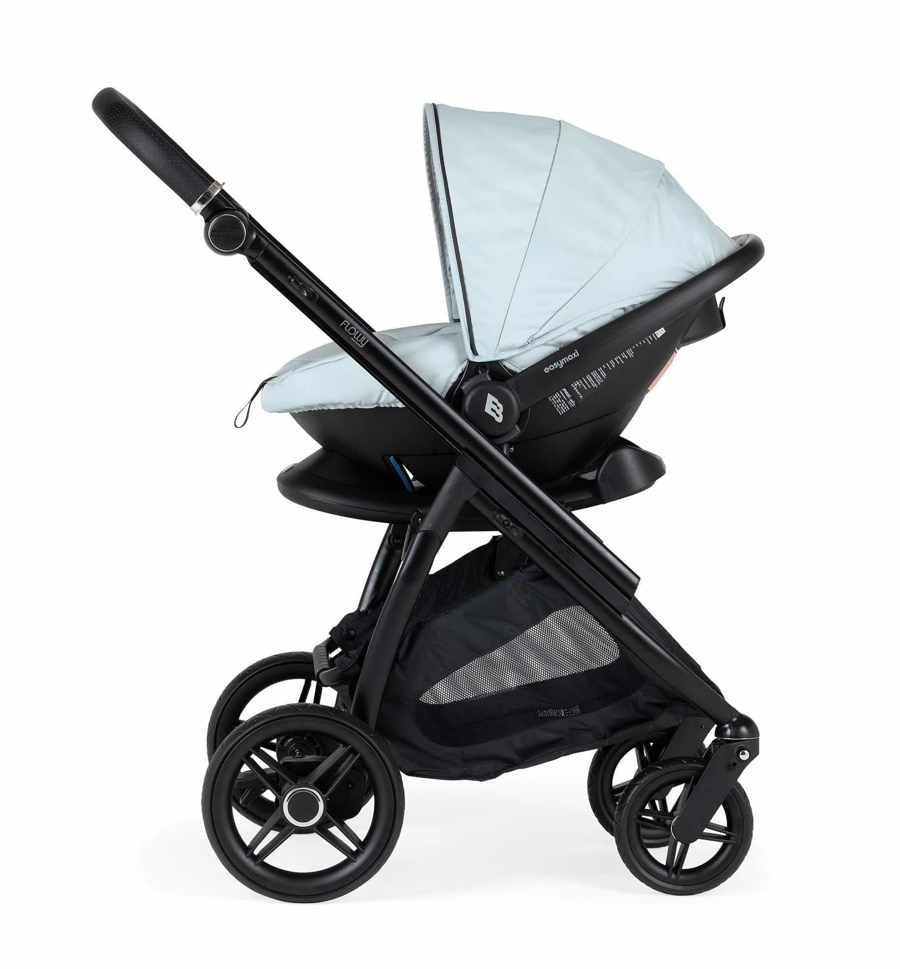 Bebecar Flowy 3 in 1 Travel System - Blue  Bebecar   