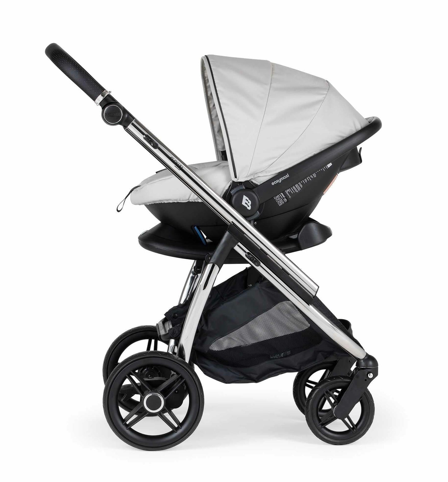 Bebecar Flowy 3 in 1 Travel System - Light Grey  Bebecar   