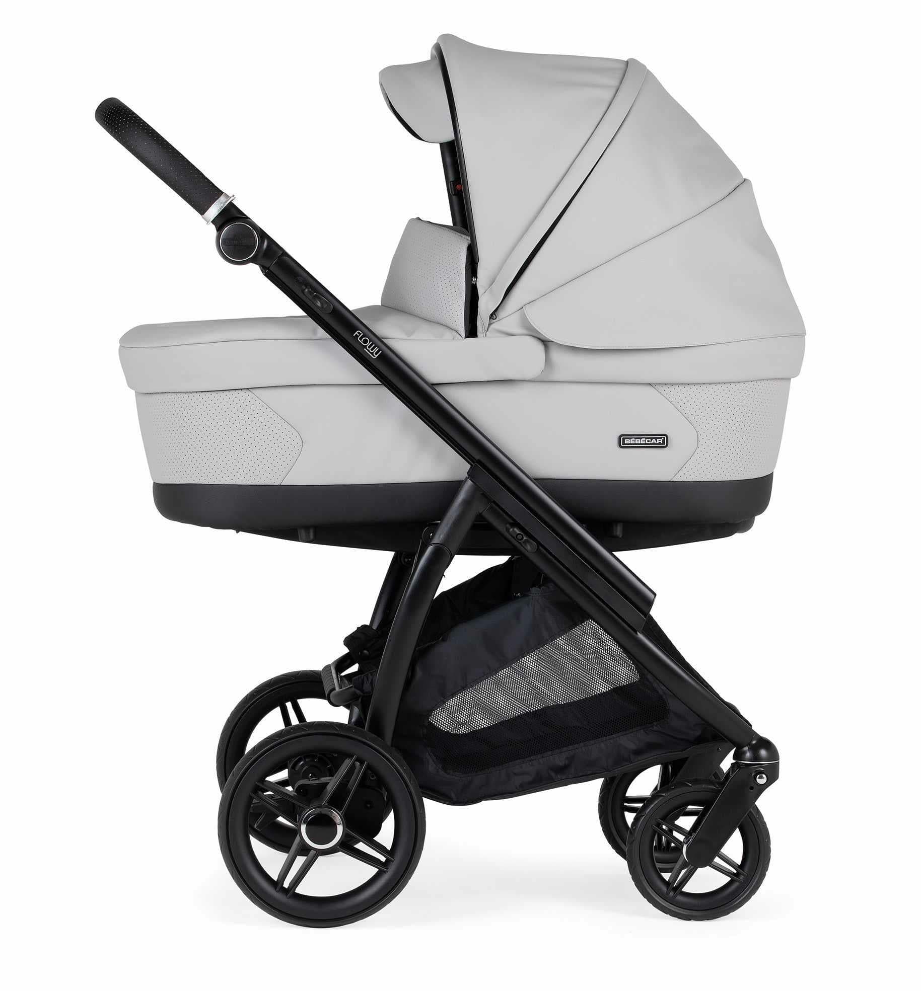 Bebecar Flowy 3 in 1 Travel System - Light Grey  Bebecar   