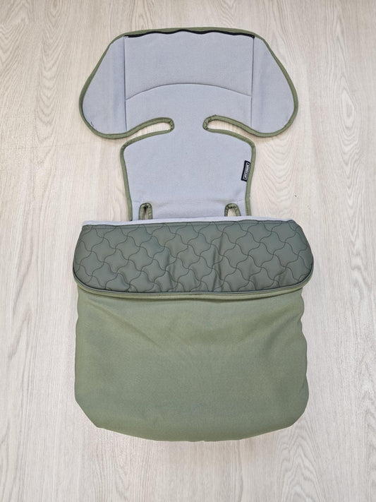 Bebecar Universal Footmuff KP354 – Green (Clearance) Bebecar