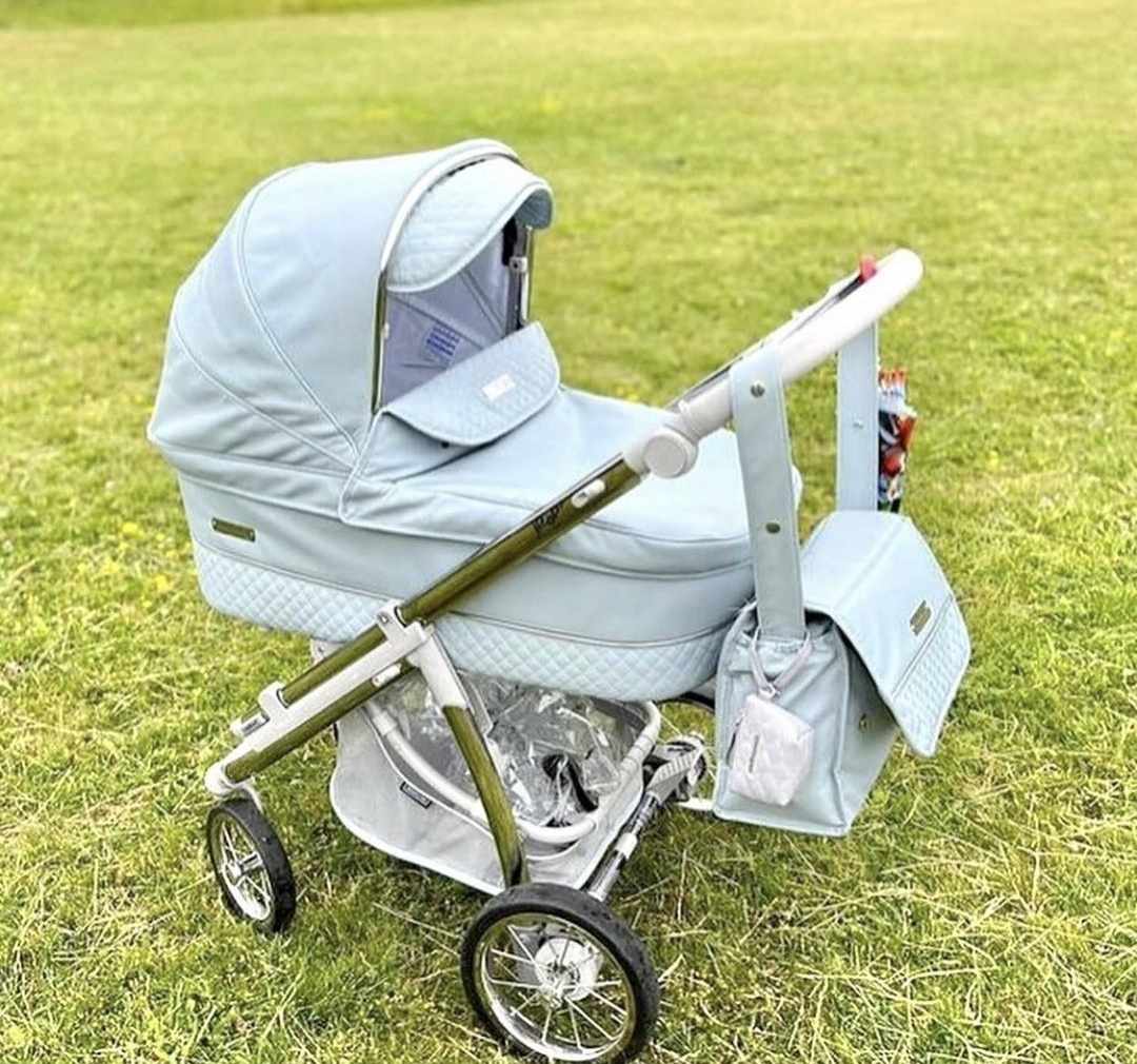 Bebecar Ip-Op Baby Blue 2 in 1 Travel System  Bebecar   