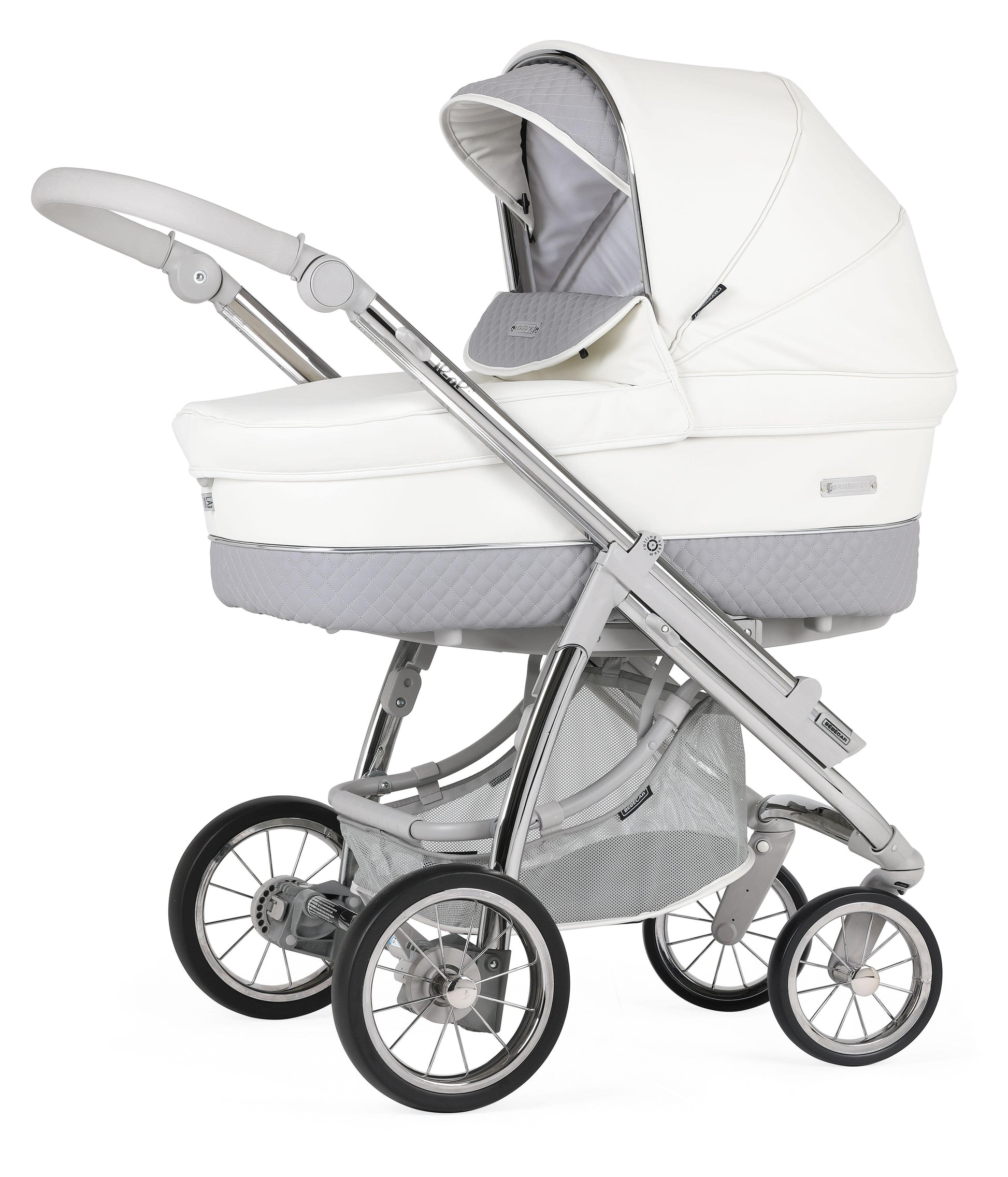 Bebecar Ip-Op Dove Grey 3 in 1 Travel System  Bebecar   