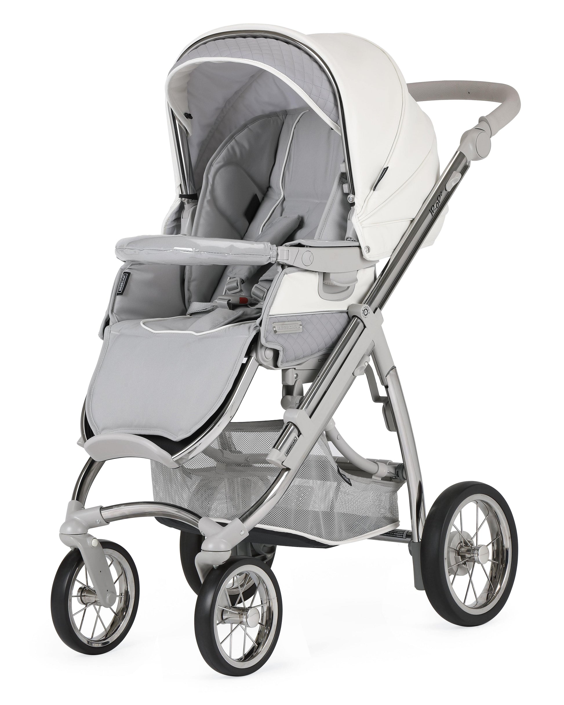 Bebecar Ip-Op Dove Grey 3 in 1 Travel System  Bebecar   