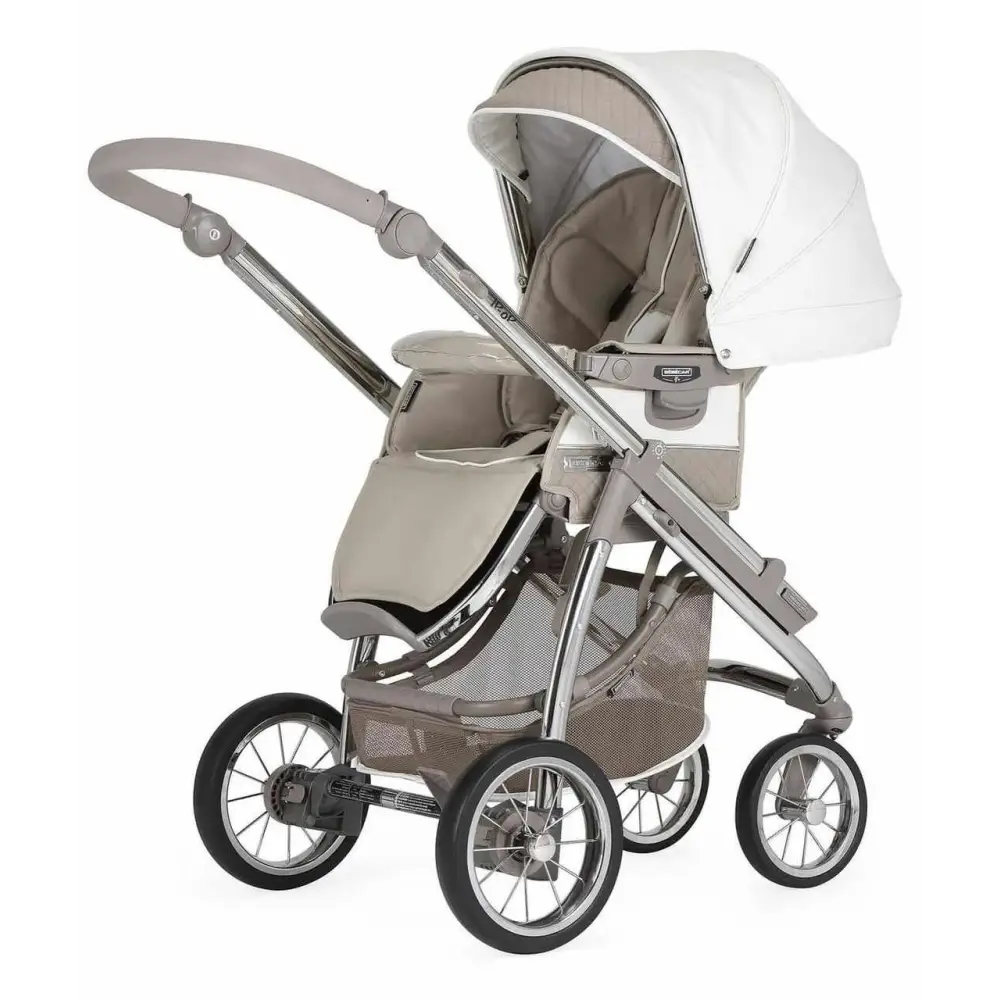 Bebecar Ip-Op Iced Mocha 2 in 1 Travel System - New 2025 Colour Bebecar