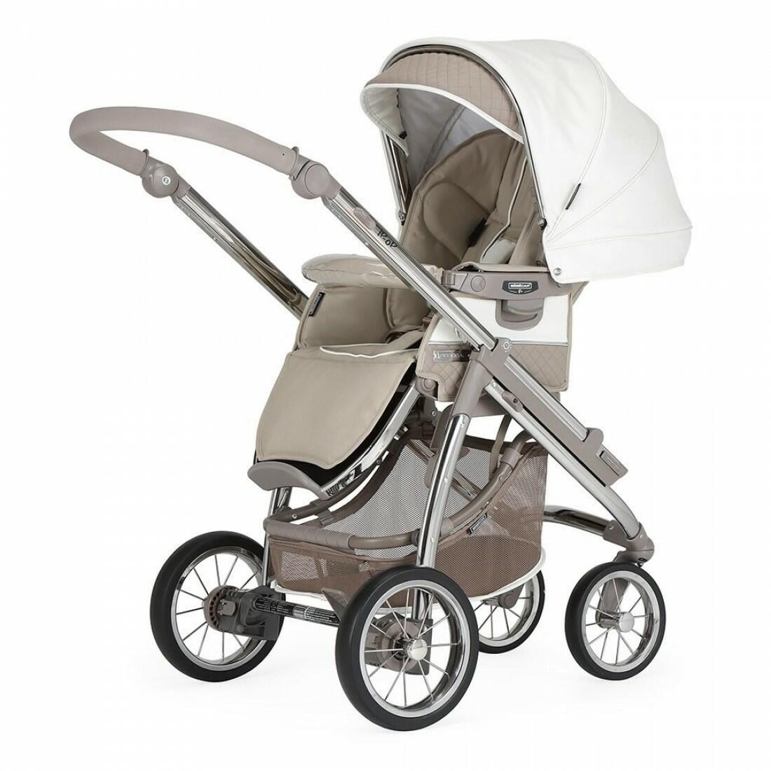 Bebecar Ip Op Iced Mocha 3 in 1 Travel System Unrivalled Comfort and Safety for Your Baby Baby Boutique UK