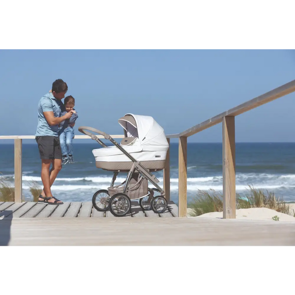 Bebecar Ip-Op Iced Mocha 3 in 1 Travel System - New 2025 Colour Bebecar