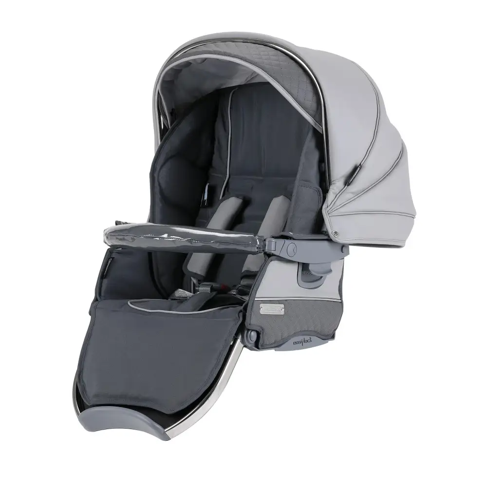 Bebecar Ip-Op Pewter 2 in 1 Travel System Bebecar