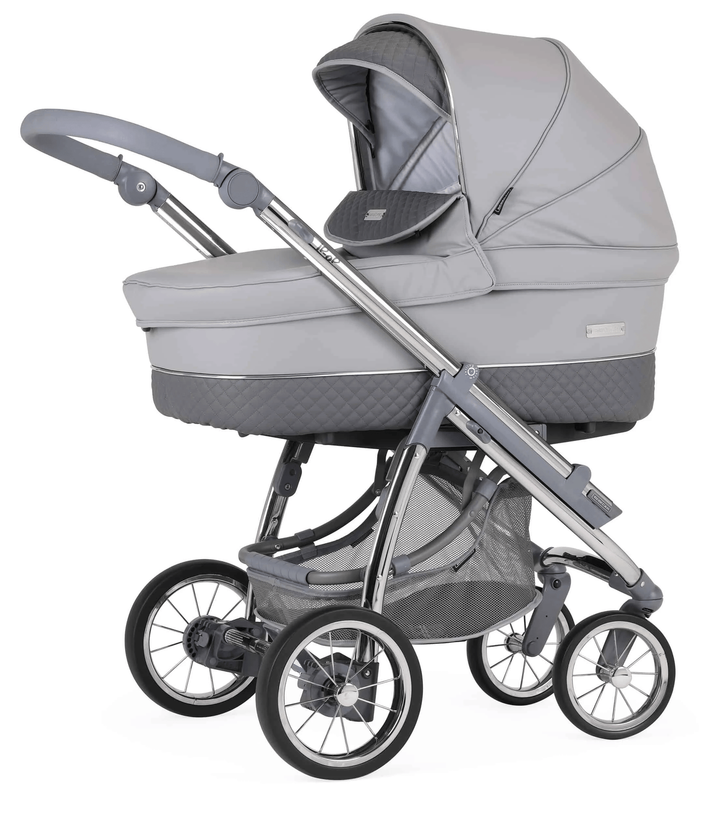 Bebecar Ip-Op Pewter 2 in 1 Travel System  Bebecar   