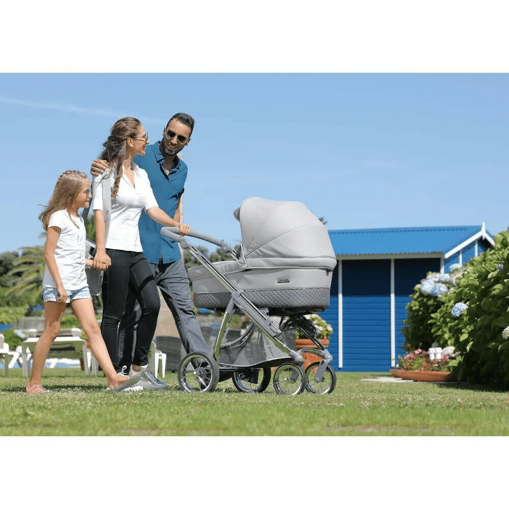 Bebecar Ip-Op Pewter 2 in 1 Travel System  Bebecar   