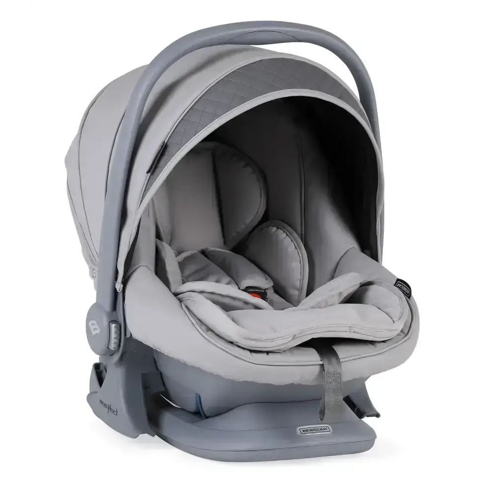 Bebecar Bebecar Ip-Op Pewter 3 in 1 Travel System