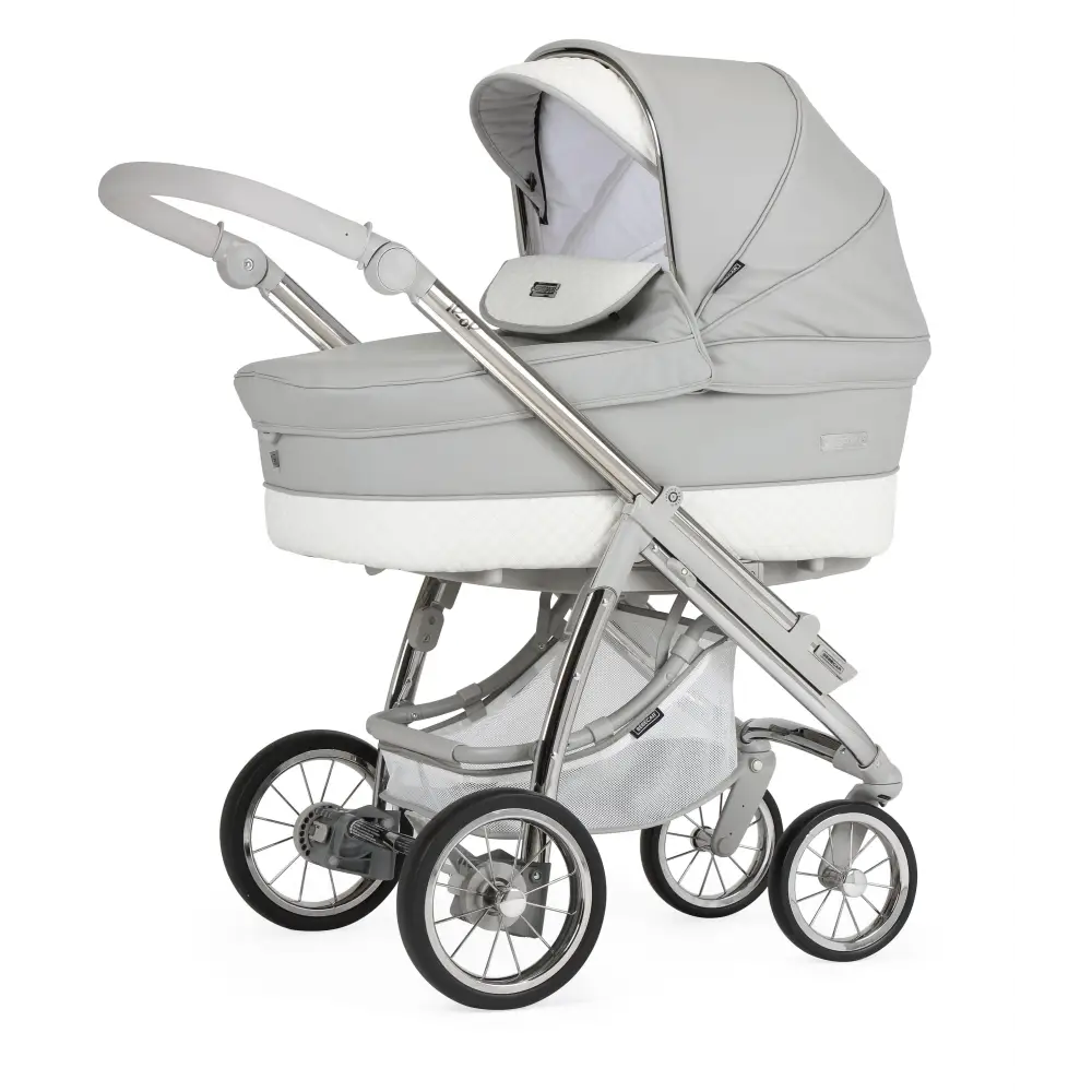 Bebecar Ip-Op Silver Grey 2 in 1 Travel System Bebecar