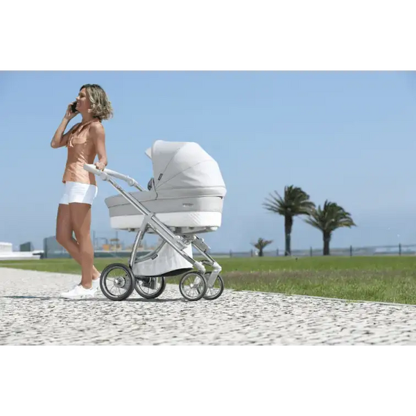 Bebecar Ip-Op Silver Grey 3 in 1 Travel System Bebecar
