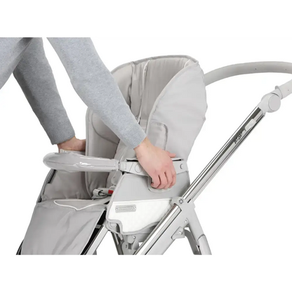 Bebecar Ip-Op Silver Grey 3 in 1 Travel System Bebecar