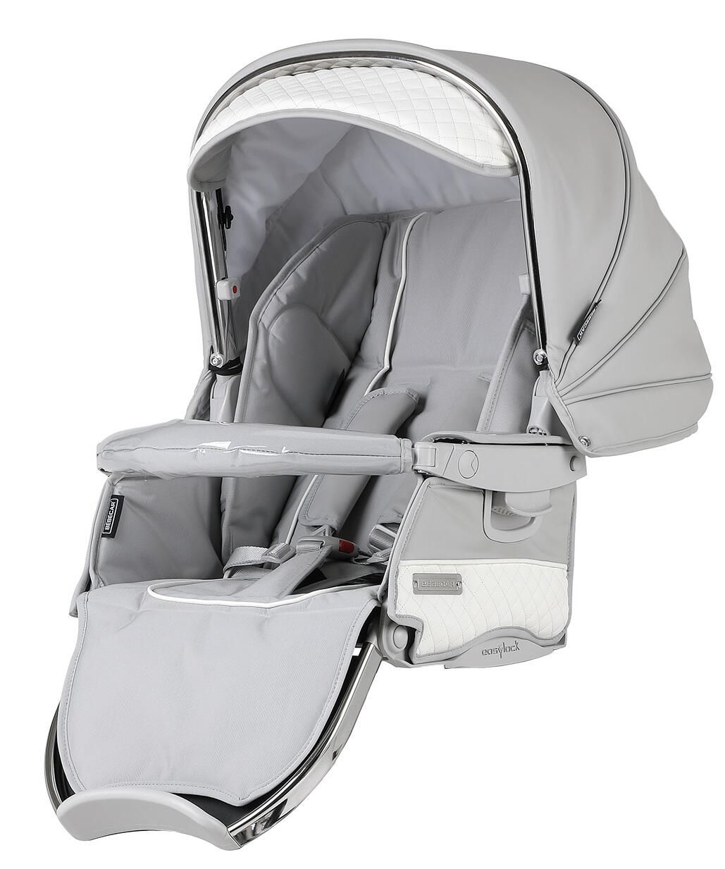 Bebecar Ip-Op Silver Grey 3 in 1 Travel System  Bebecar   