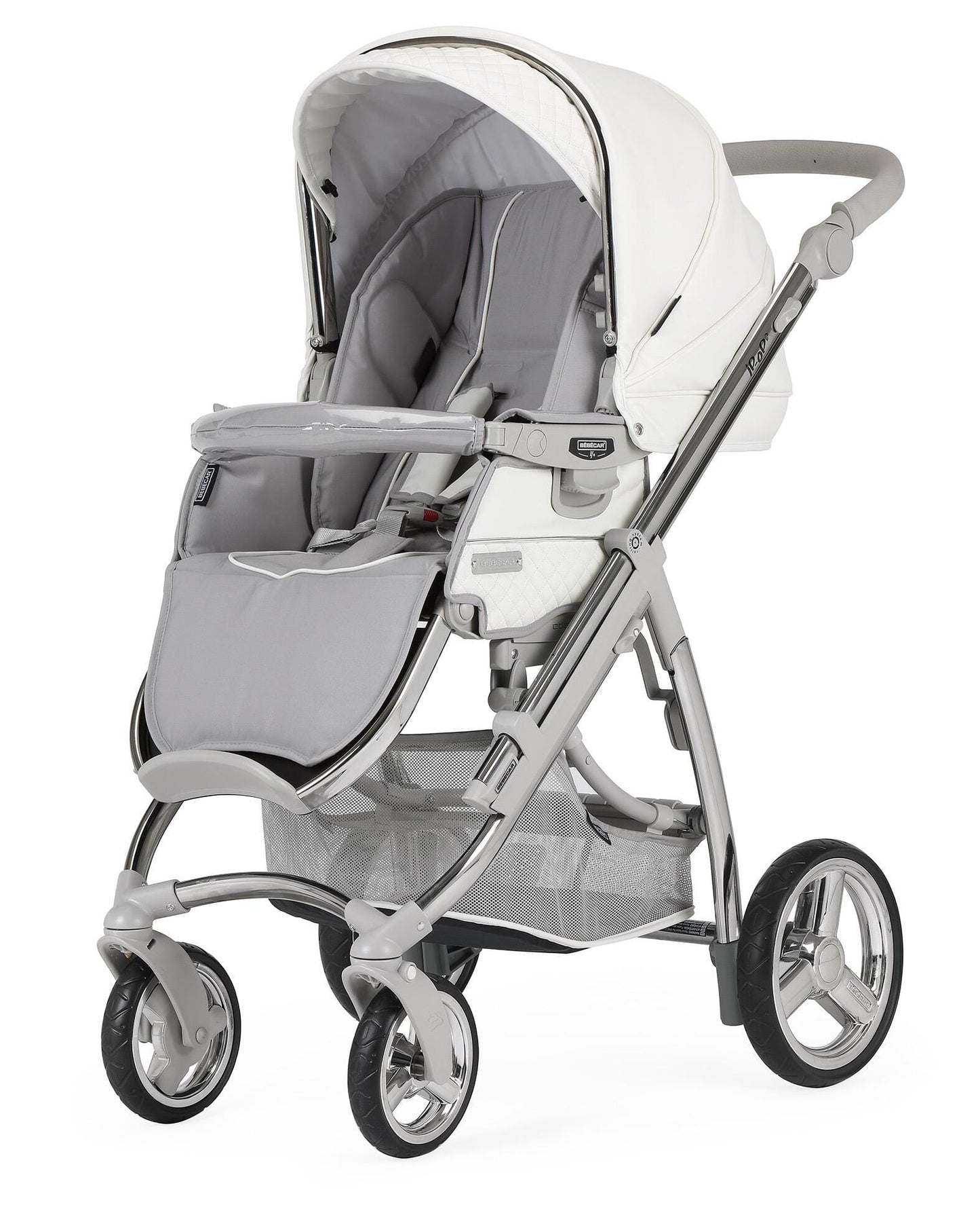 Bebecar Ip-Op White Delight 2 in 1 Travel System  Bebecar   