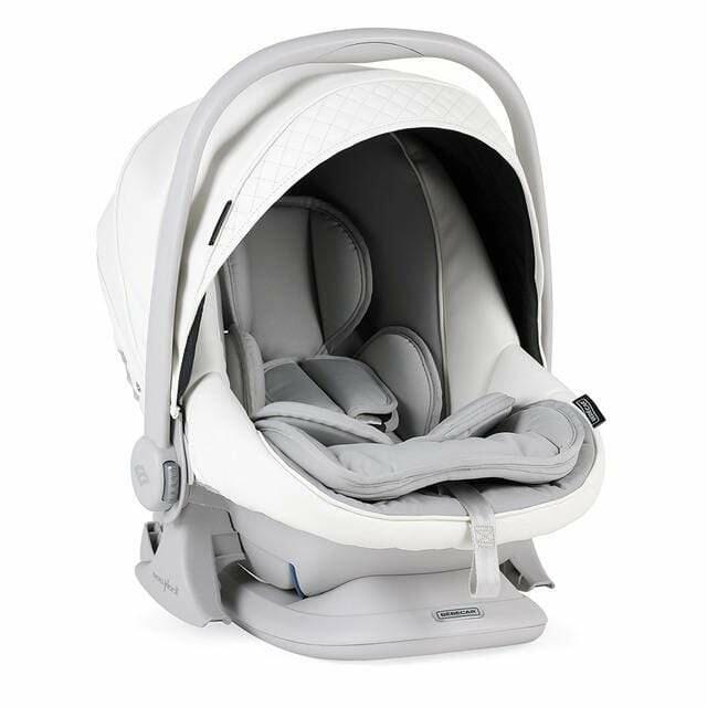 Bebecar Ip-Op White Delight Travel System - New 2025 Lie Flat Car Seat Bebecar