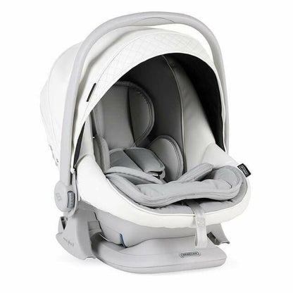 Bebecar Ip-Op White Delight Travel System - New 2025 Lie Flat Car Seat Bebecar