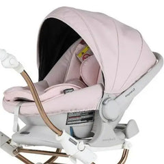 Bebecar Lie Flat Car Seat - Rose Pink