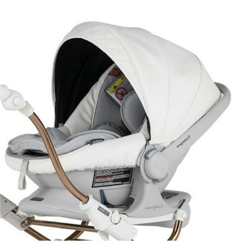 Bebecar Lie Flat Car Seat - White Rose  Bebecar   