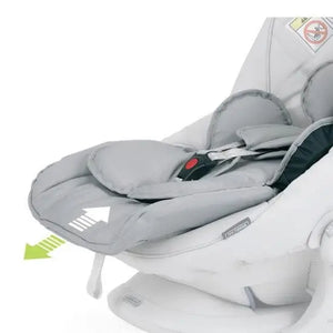 Bebecar Lie Flat Car Seat - Woven White Bebecar