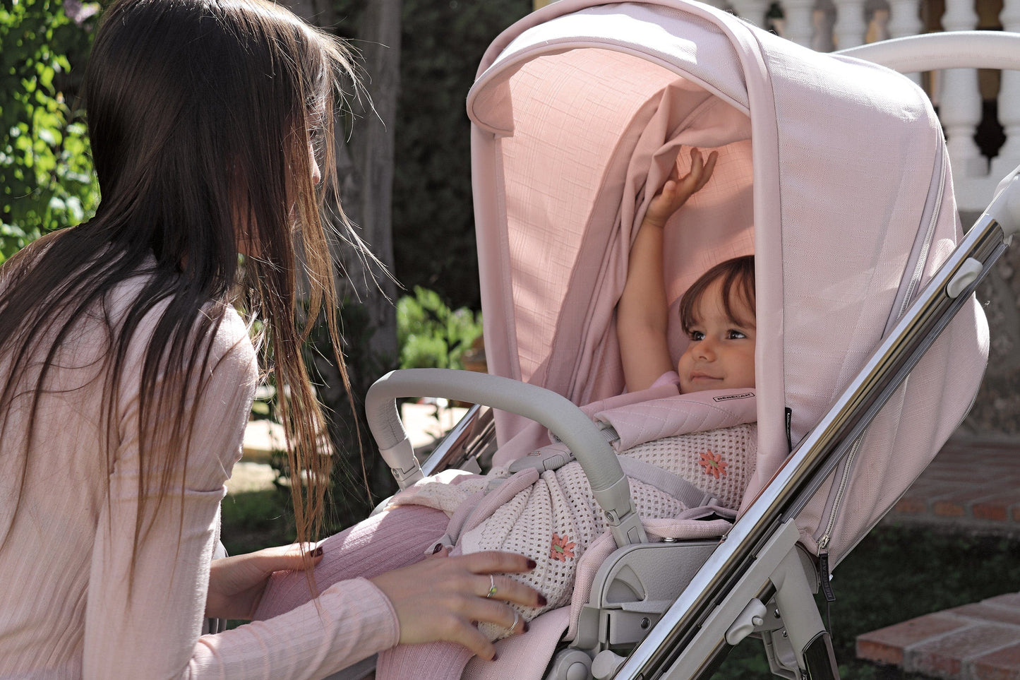 Bebecar Mini Pop 3 in 1 Travel System - Pink Bebecar