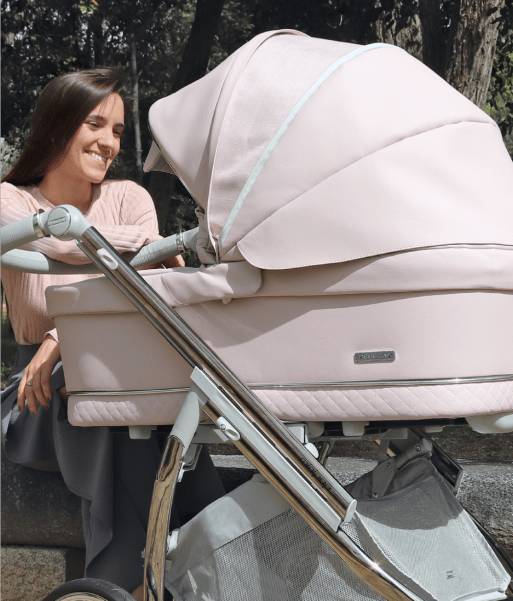 Bebecar Mini Pop 3 in 1 Travel System - Pink Bebecar