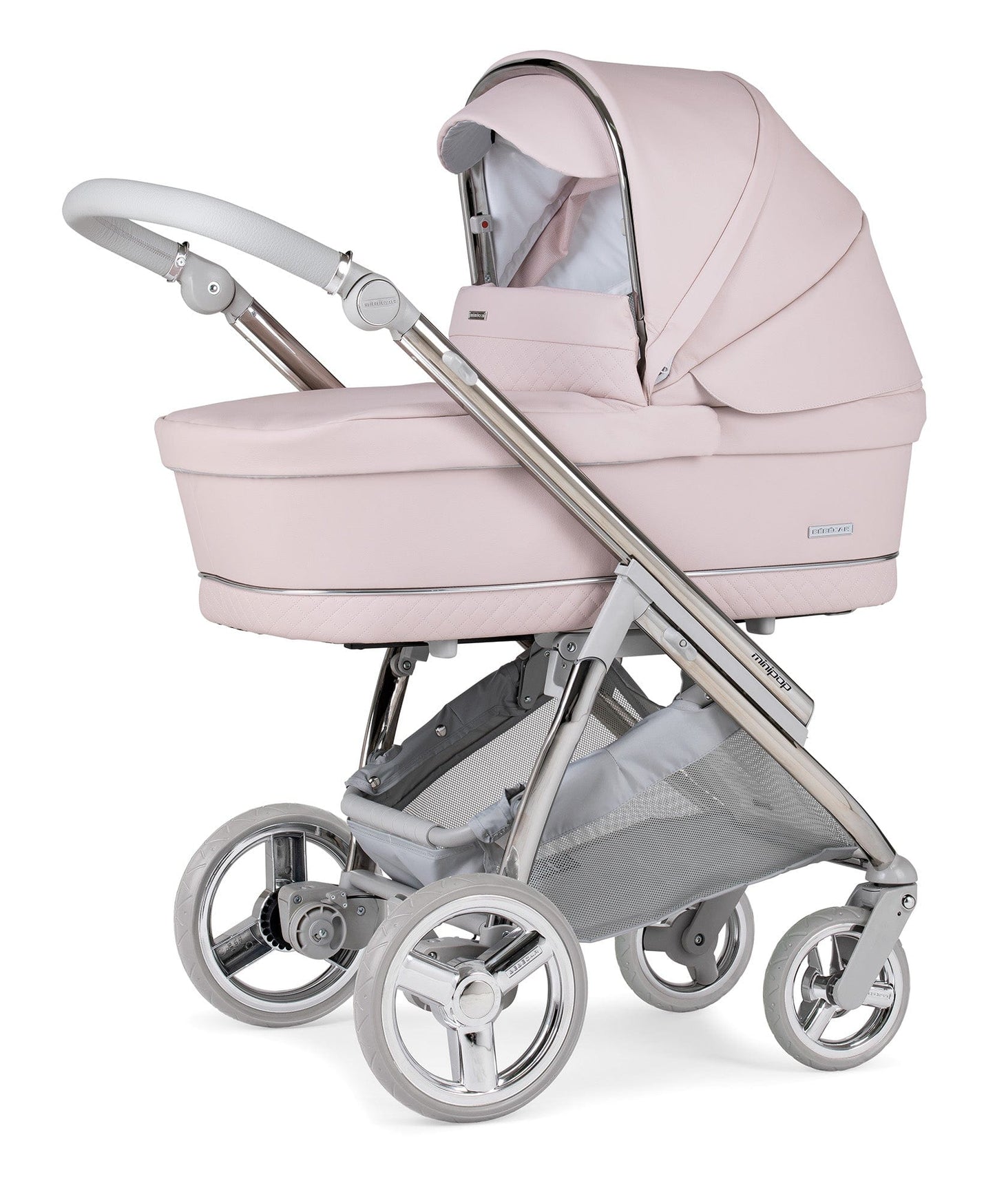 Bebecar Mini Pop 3 in 1 Travel System - Pink Bebecar