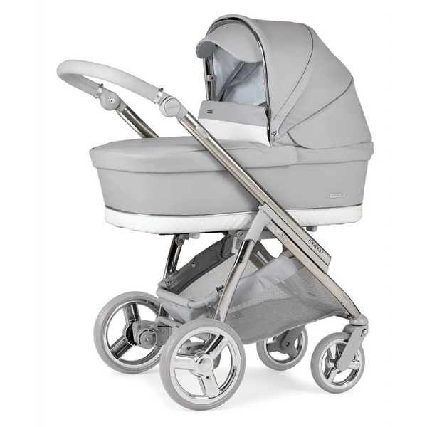 Bebecar Mini Pop 2 in 1 Travel System - Silver Grey Bebecar