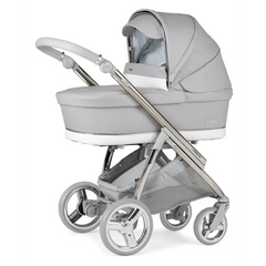Bebecar Mini Pop 2 in 1 Travel System - Silver Grey