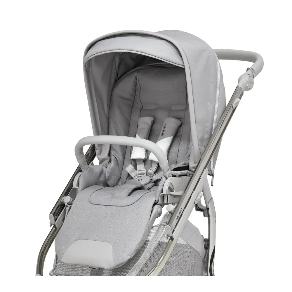 Bebecar Mini Pop 2 in 1 Travel System - Silver Grey Bebecar