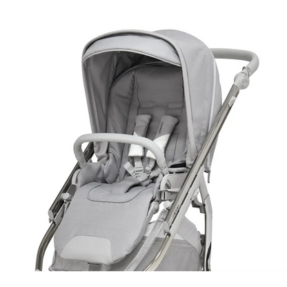 Bebecar Mini Pop 2 in 1 Travel System - Silver Grey Bebecar