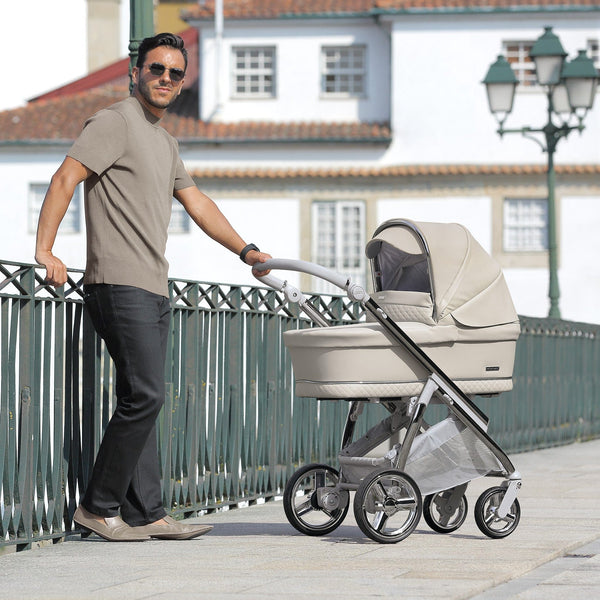 Bebecar Mini Pop 2 in 1 Travel System - Stone Bebecar