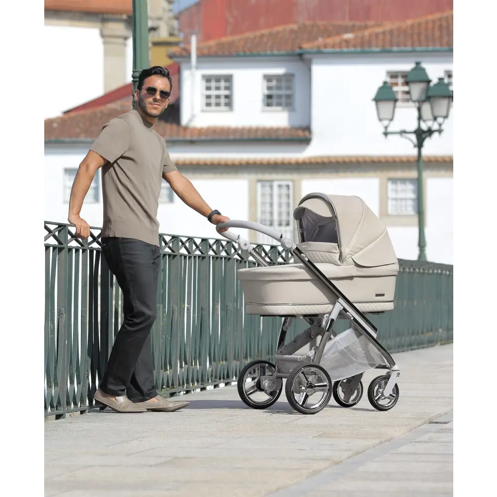 Bebecar Mini Pop 2 in 1 Travel System - Stone Bebecar