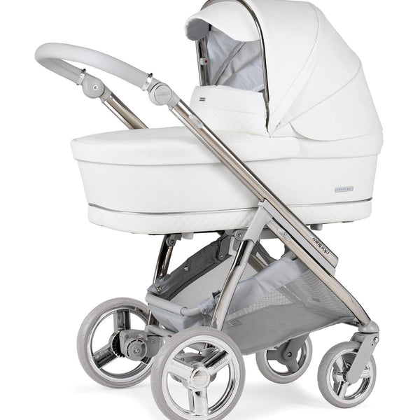 Bebecar Mini Pop 2 in 1 Travel System - White Delight Bebecar
