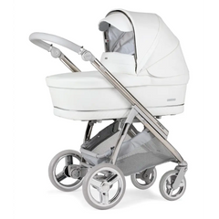 Bebecar Mini Pop 2 in 1 Travel System - White Delight