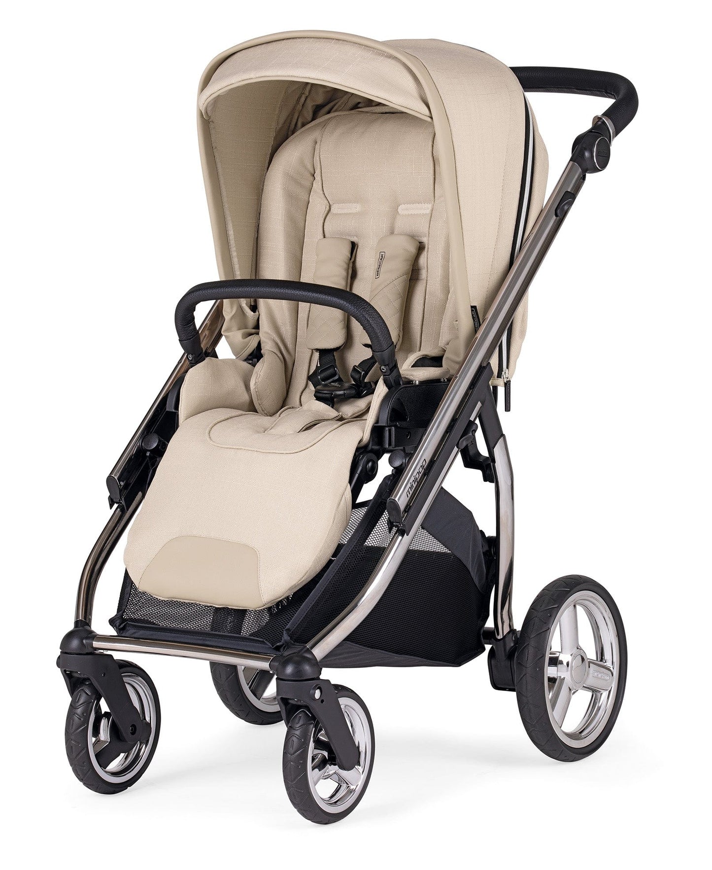 Bebecar Mini Pop 2 in 1 Travel System - Beige Bebecar