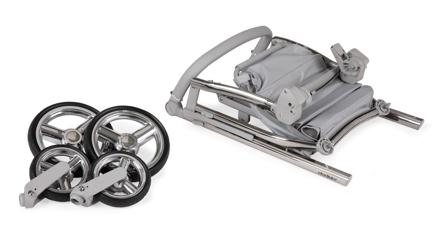 Bebecar Mini Pop 3 in 1 Travel System - Pink Bebecar