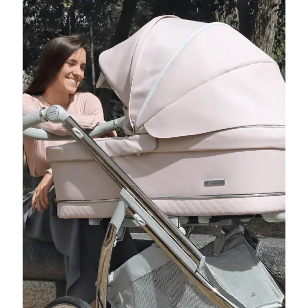 Bebecar Mini Pop 3 in 1 Travel System - Pink Bebecar