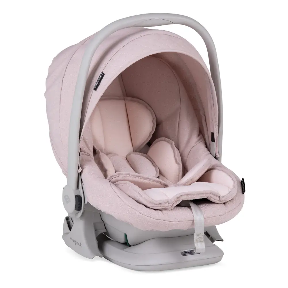 Bebecar Mini Pop 3 in 1 Travel System - Pink  Bebecar   