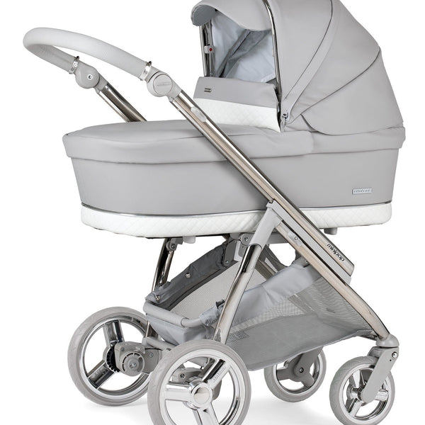 Bebecar Mini Pop 2 in 1 Travel System - Silver Grey Bebecar