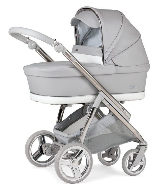 Bebecar Mini Pop 3 in 1 Travel System - Silver Grey Bebecar